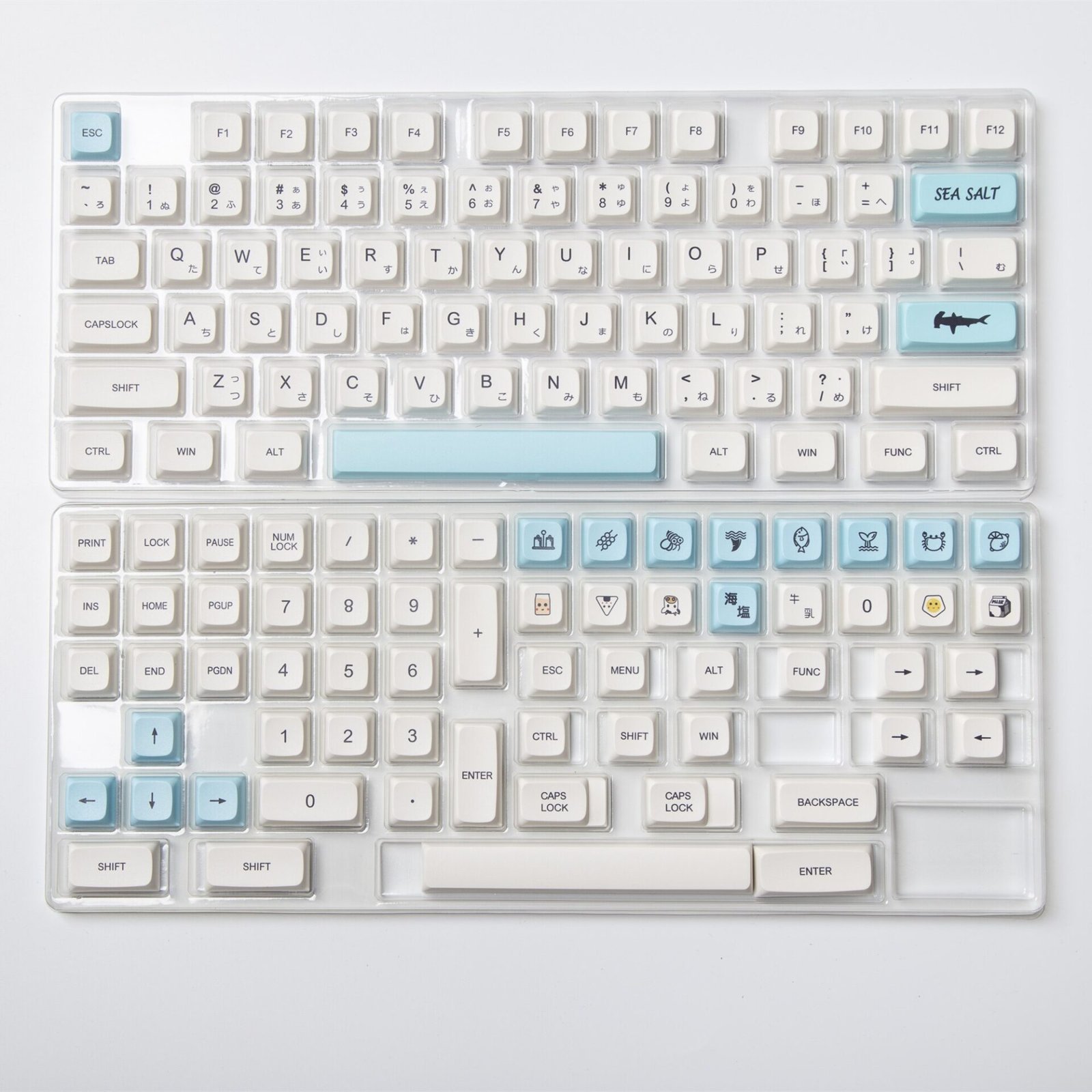 GMK+ Sea Salt Series XDA Keycap Set - Image 5