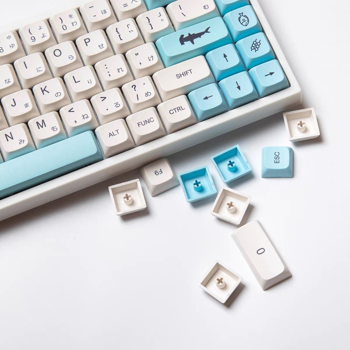 GMK+ Sea Salt Series XDA Keycap Set - Image 3