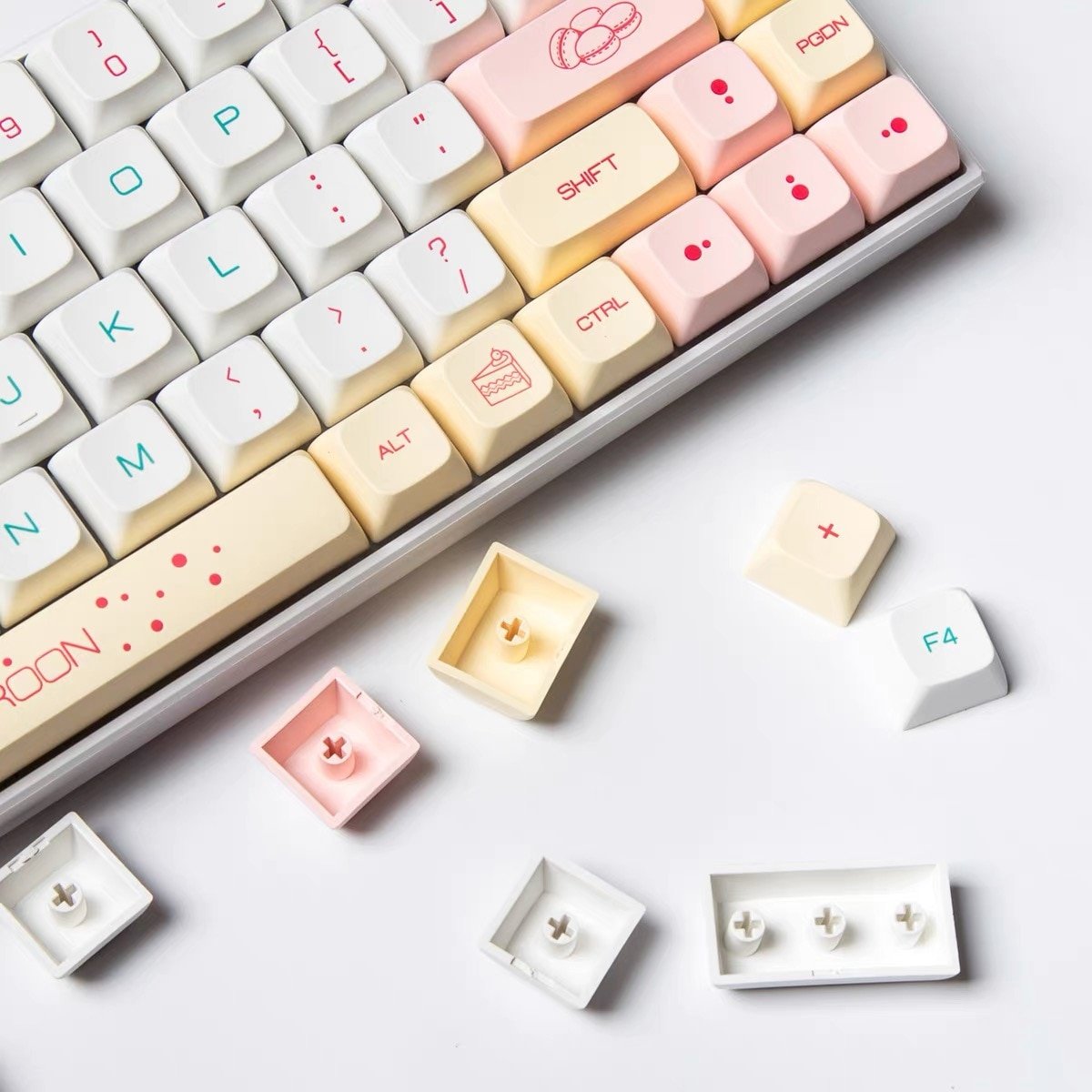 GMK+ Macaroon Series XDA Keycap Set - Image 4