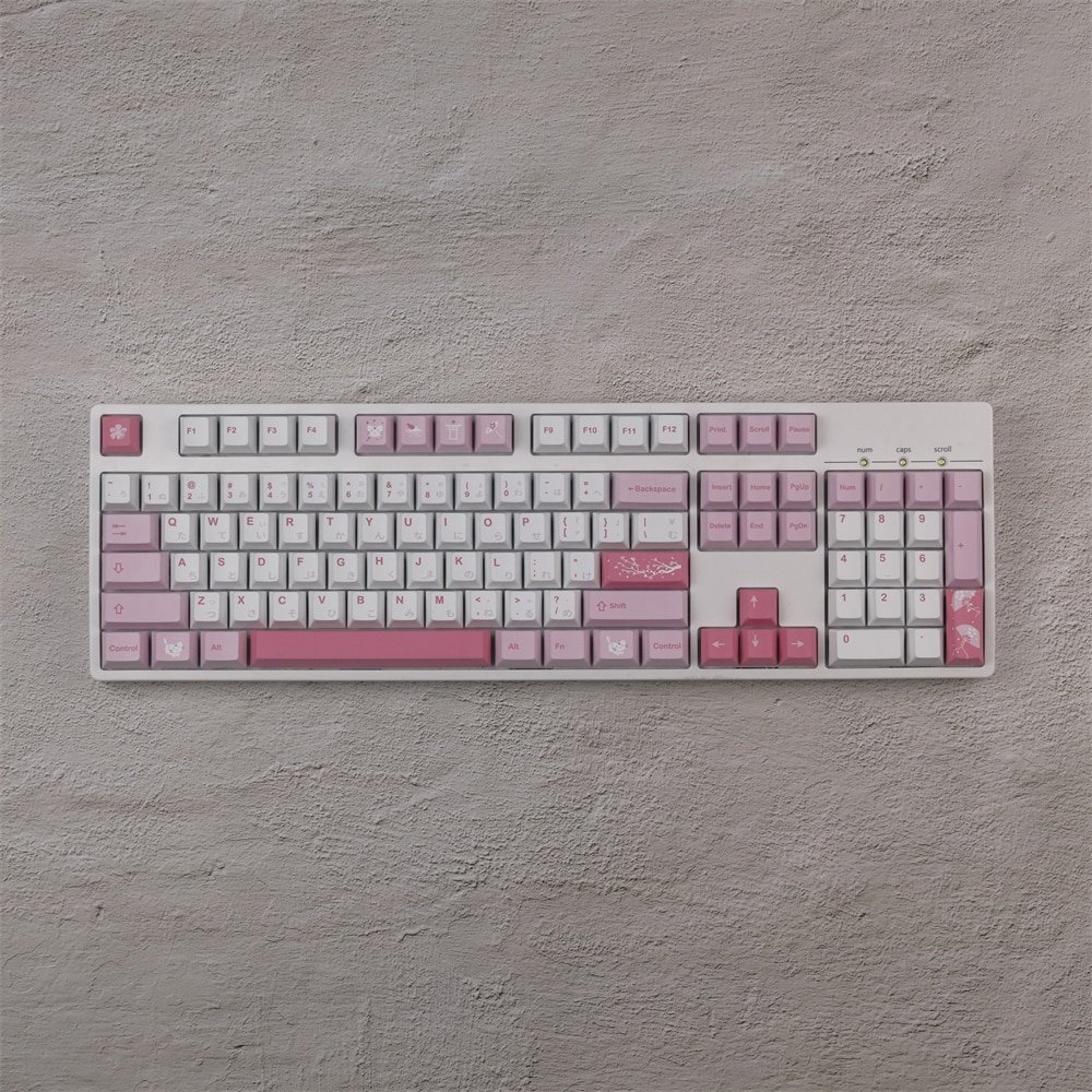 GMK+ Sakura Cat Series Keycap Set