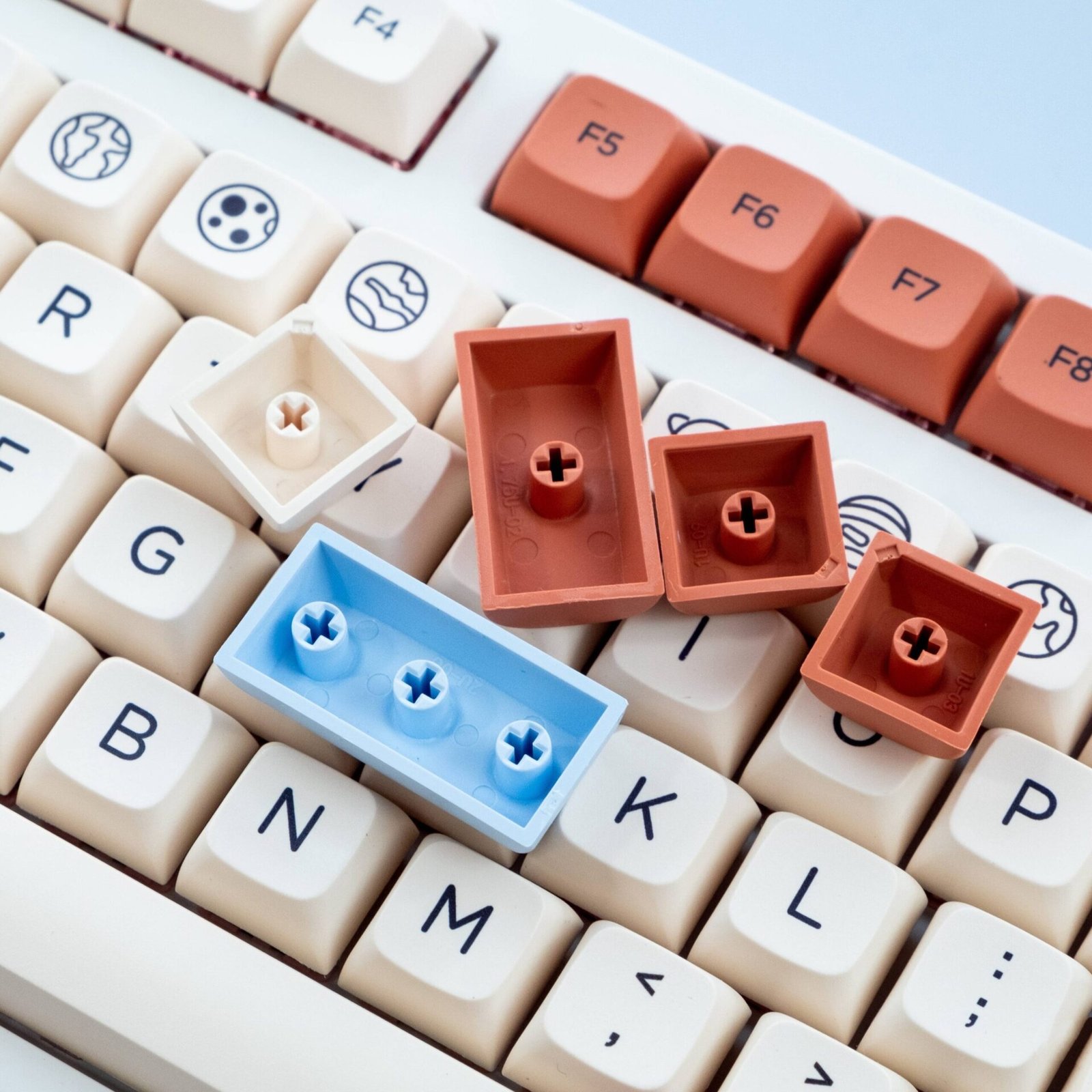 Made with high-quality, durable materials, the GMK + Mars Series XDA Custom Keycap Set is designed to withstand the test of time!