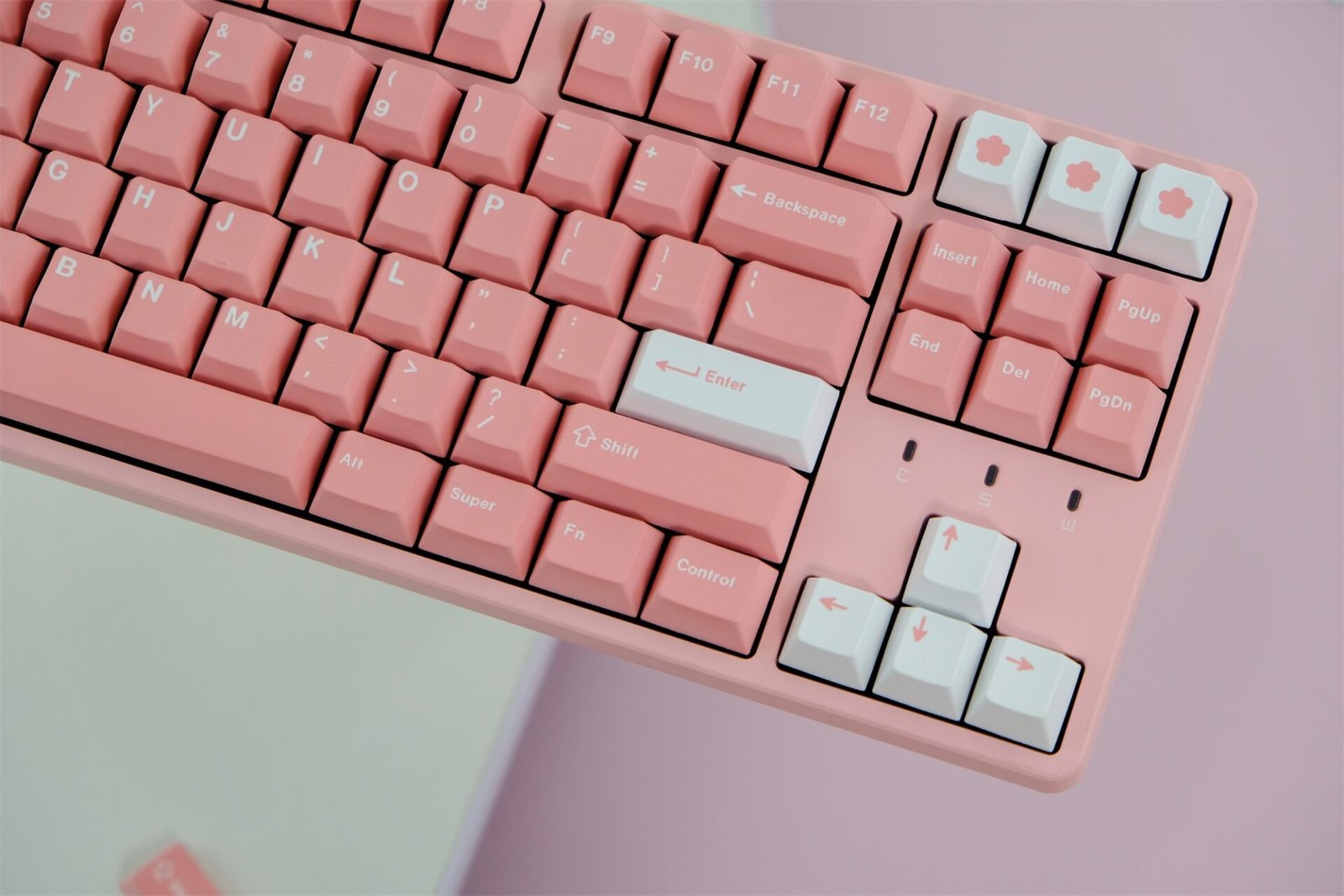 GMK+ Peach Blossom Series Cherry Custom Keycap Set