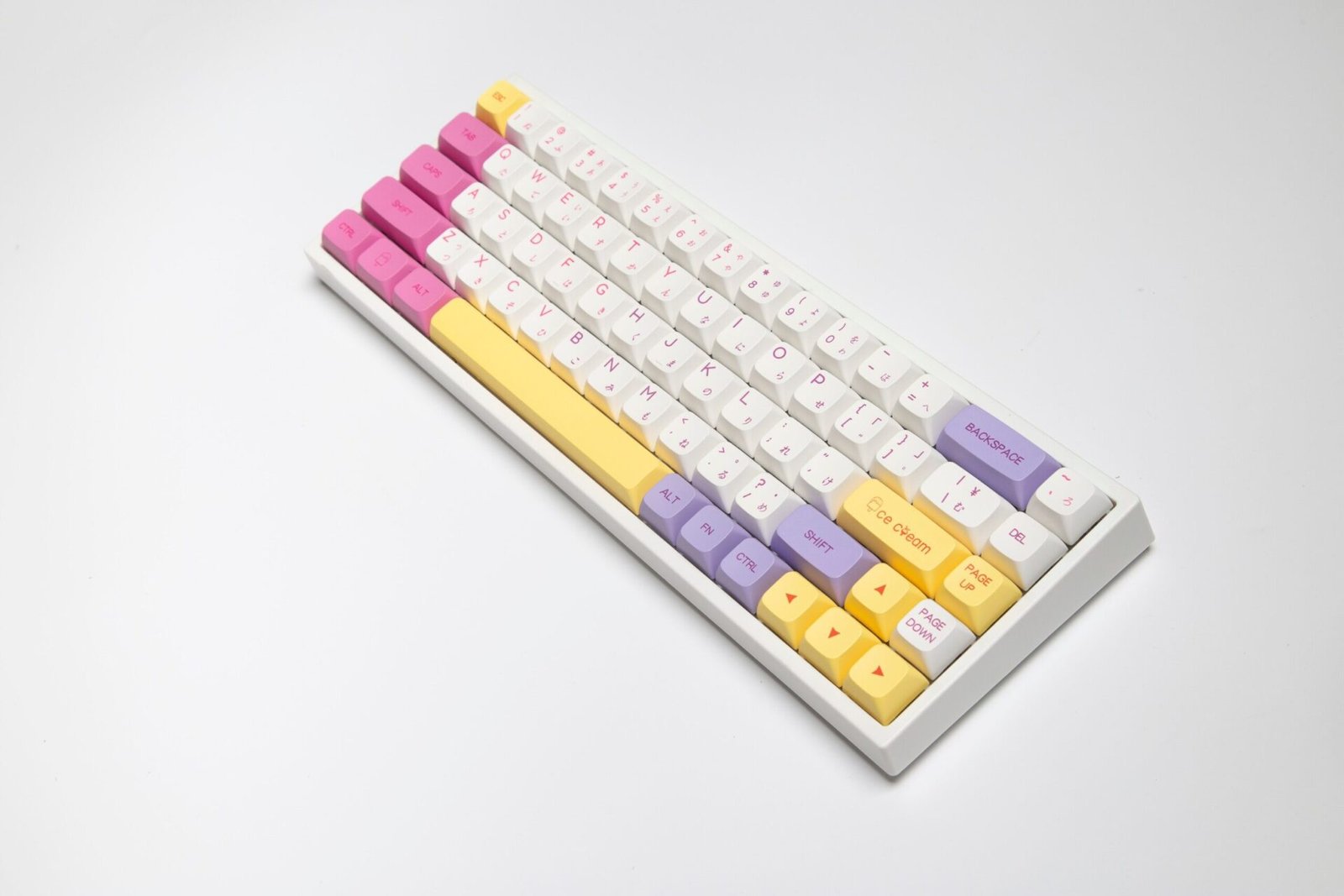 Elevate your keyboard aesthetics and typing comfort with the GMK + Ice Cream Series XDA Custom Keycap Set—a feast for the eyes and the fingertips.