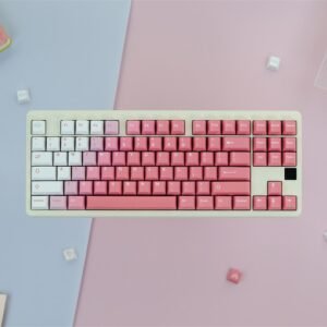GMK+ Gradient Pink Series Cherry Custom Keycap Set