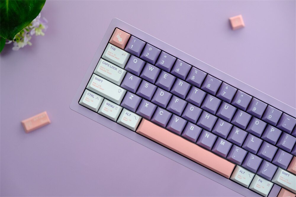 GMK+ Violet Series Cherry Custom Keycap Set