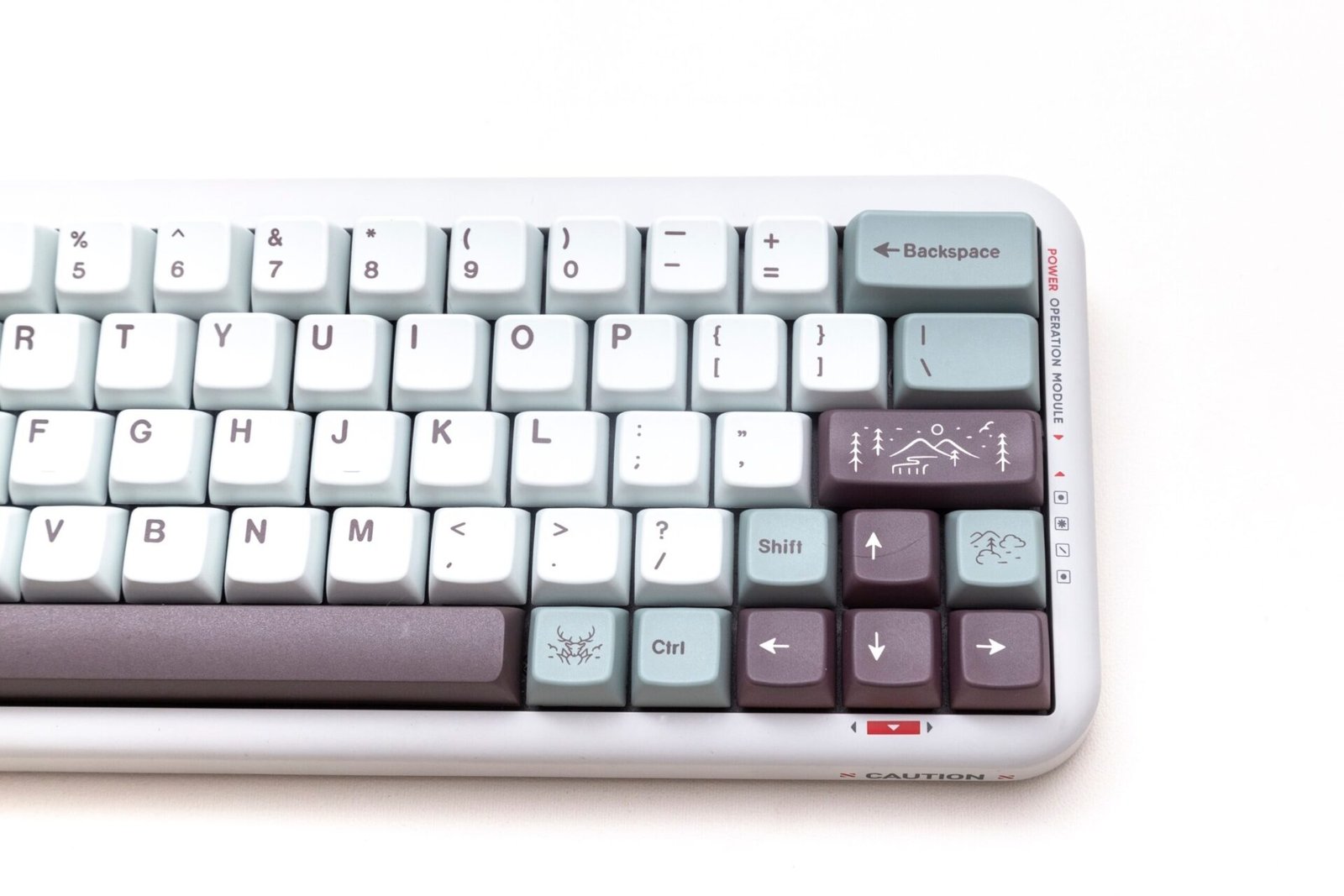 GMK+ Misty Series MDA Custom Keycap Set