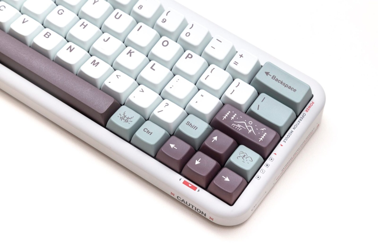 GMK+ Misty Series MDA Custom Keycap Set