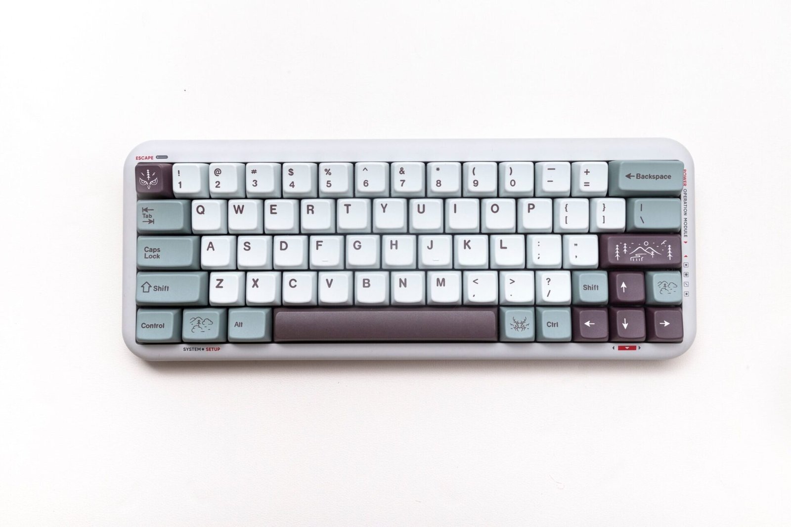GMK + Misty Series MDA Custom Keycap Set