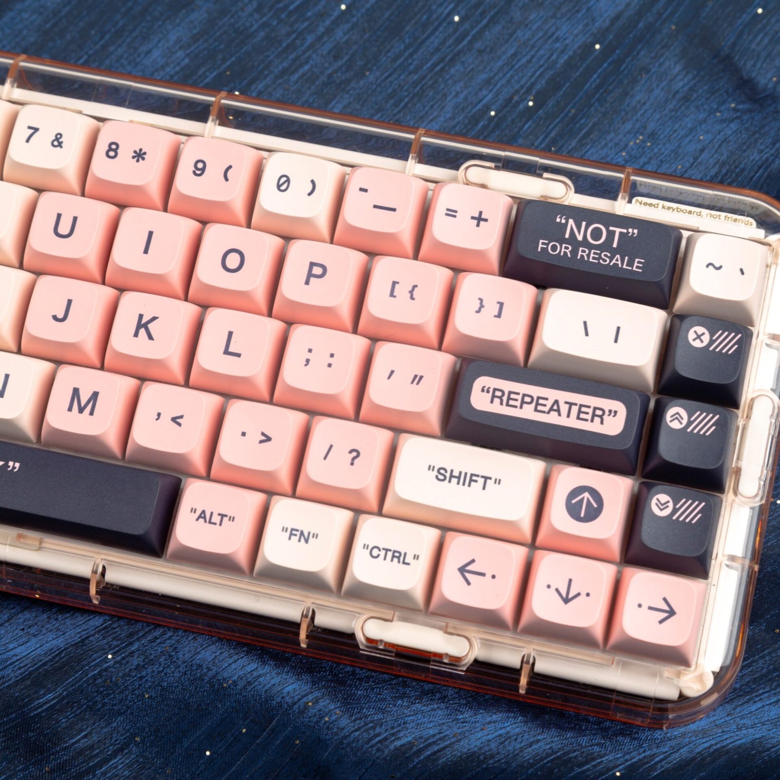 GMK + PINK STAR XDA Custom Keycap Set