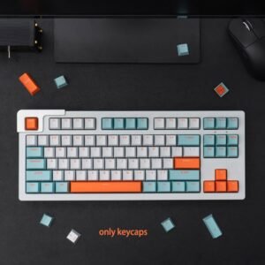 GMK+ Salmon OEM Custom Keycaps Set