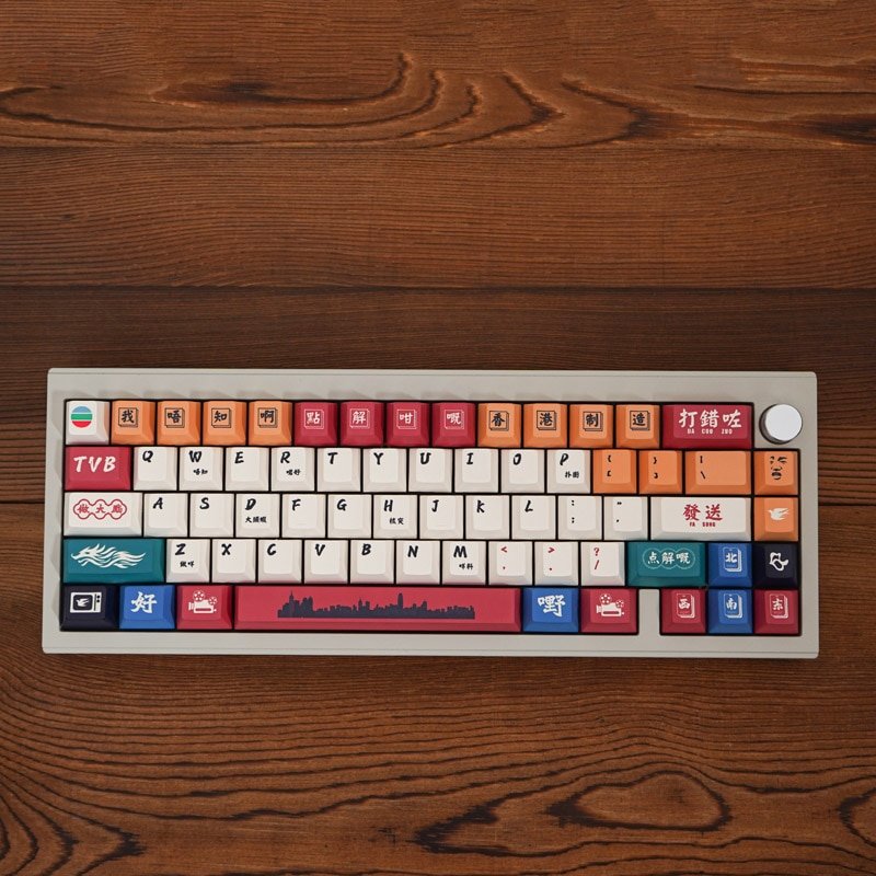 GMK+ Hong Kong Cherry Custom Keycaps Set