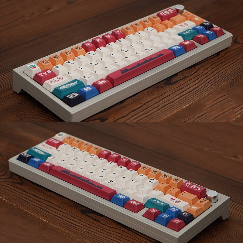 GMK+ Hong Kong Cherry Custom Keycaps Set - Image 5
