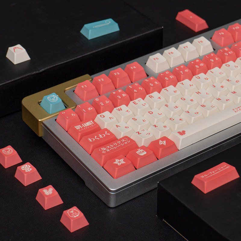 GMK+ Spy X Cherry Custom Keycaps Set - Image 6