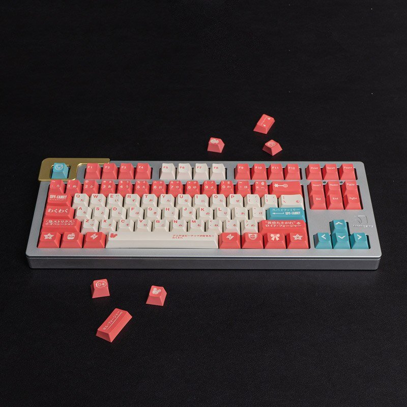 GMK+ Spy X Cherry Custom Keycaps Set - Image 8