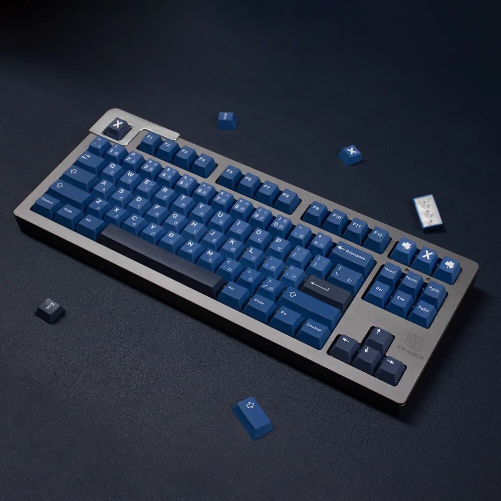 GMK+ Blue-ish Cherry Custom Keycaps Set