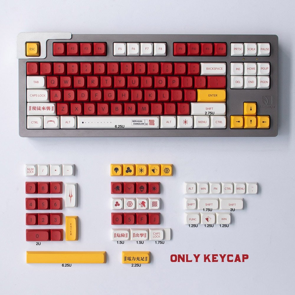GMK+ Evangelion XDA Custom Keycaps Set - Image 10