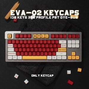 GMK+ Evangelion XDA Custom Keycaps Set