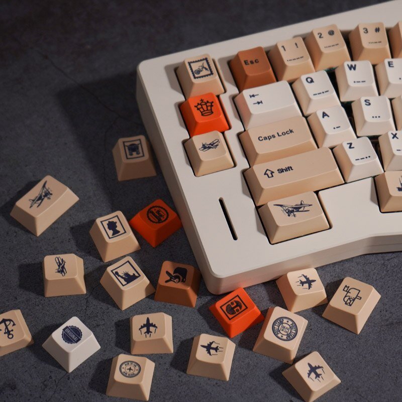 GMK+ ABROAD Cherry Custom Keycaps Set - Image 9