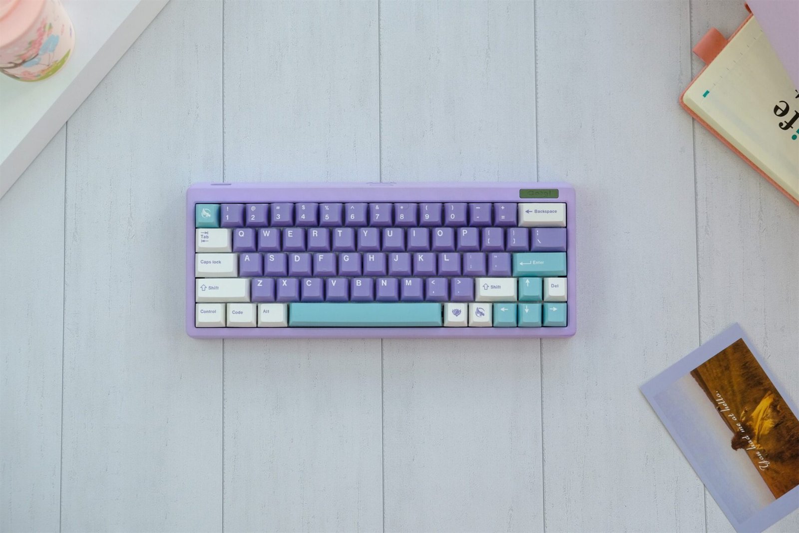 GMK+ Princess Purple Cherry Custom Keycap Set