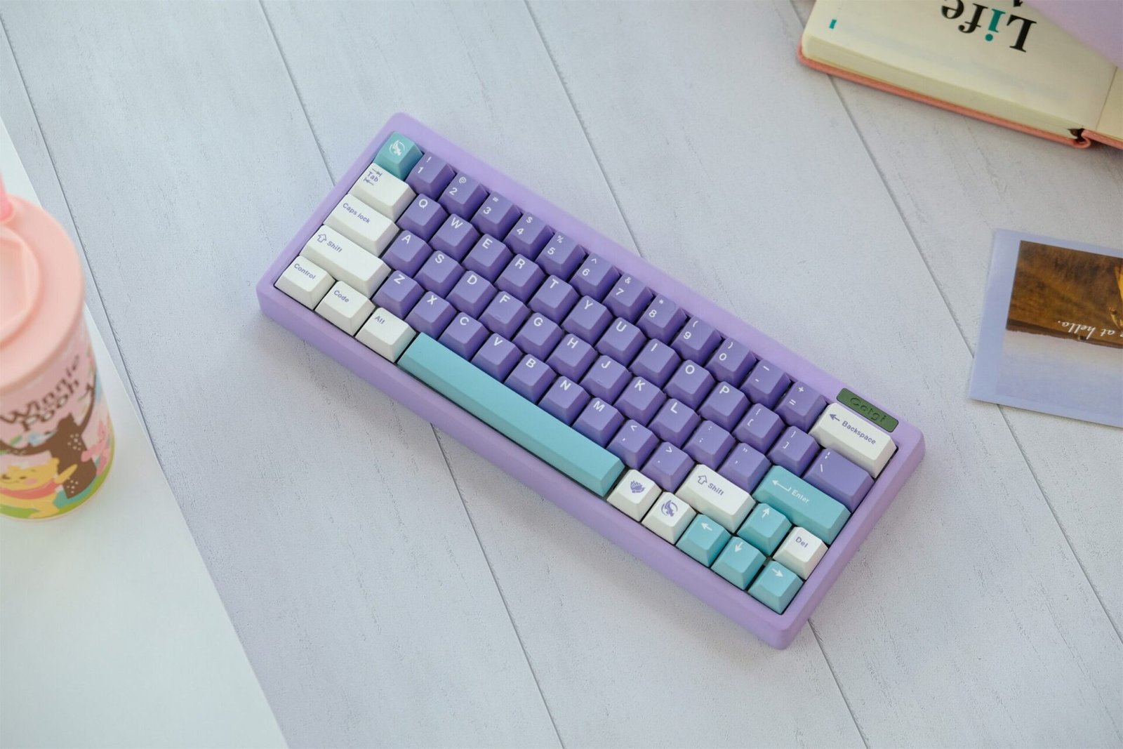 GMK+ Princess Purple Cherry Custom Keycap Set - Image 5