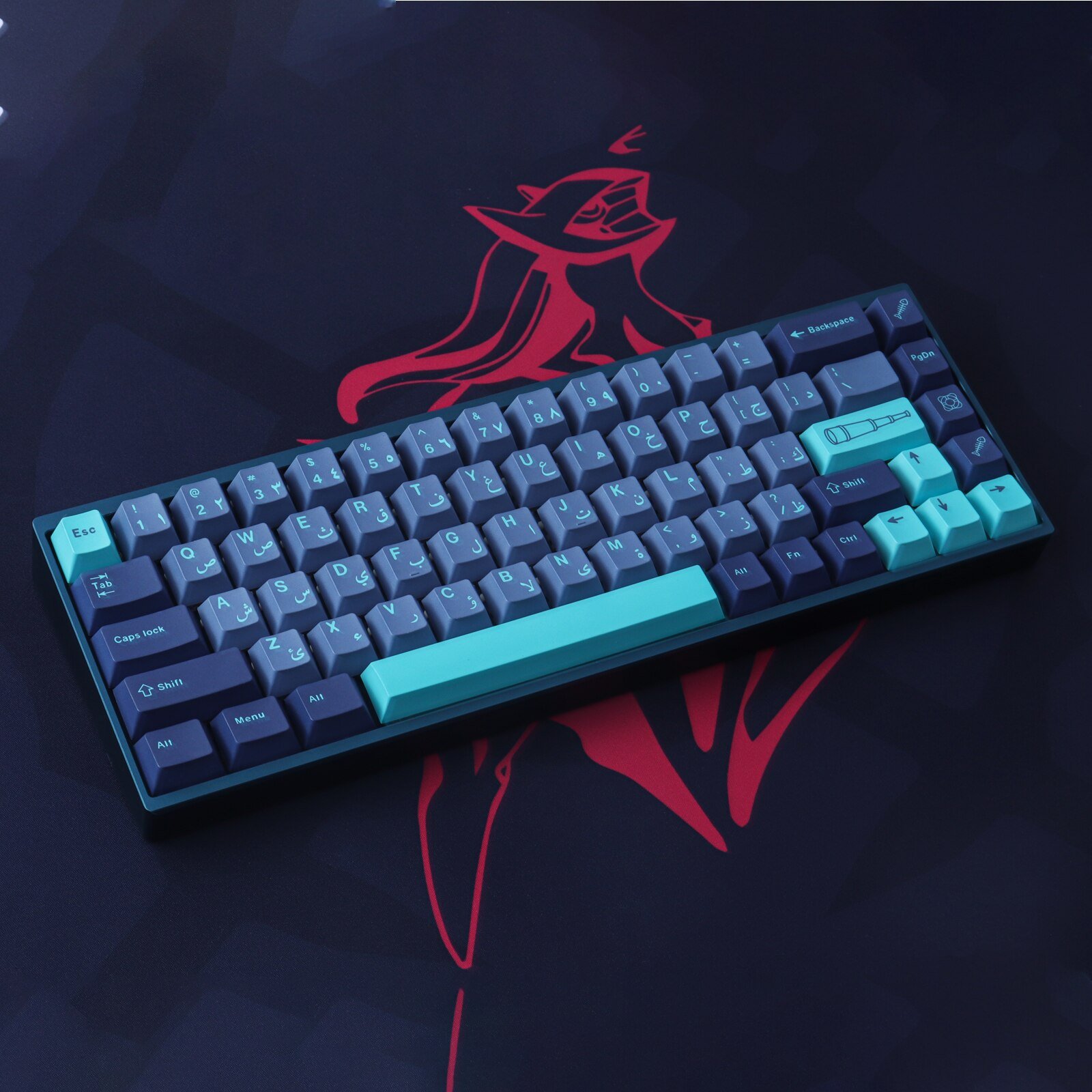 GMK+ Sailboat Cherry Custom Keycap Set - Image 2
