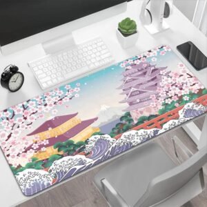 GMK+ Japanese Landscape Custom Desk Mat