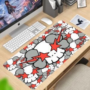 GMK+ Cool Skull Design Custom Desk Mat