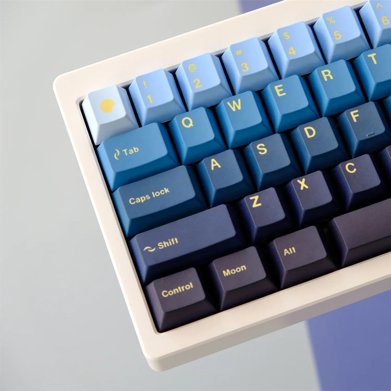 GMK+ Blue Degraded Cherry Custom Keycap Set - Image 2