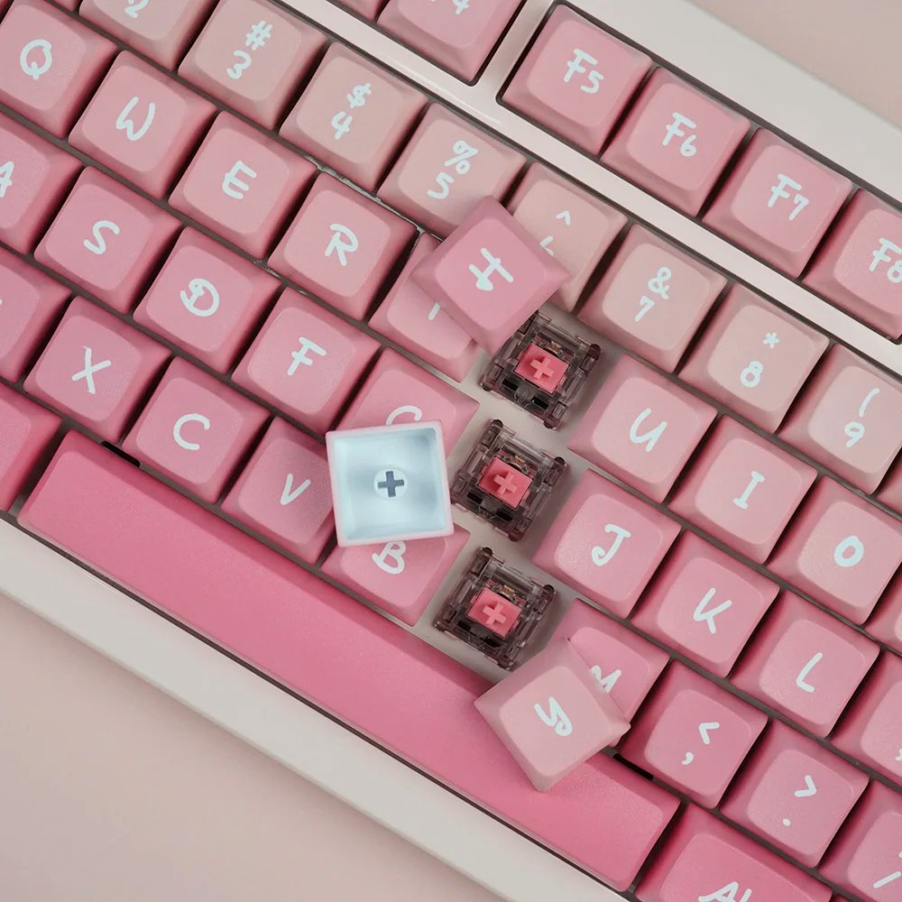GMK+ Kawaii Sakura XDA Custom Keycap Set - Image 4