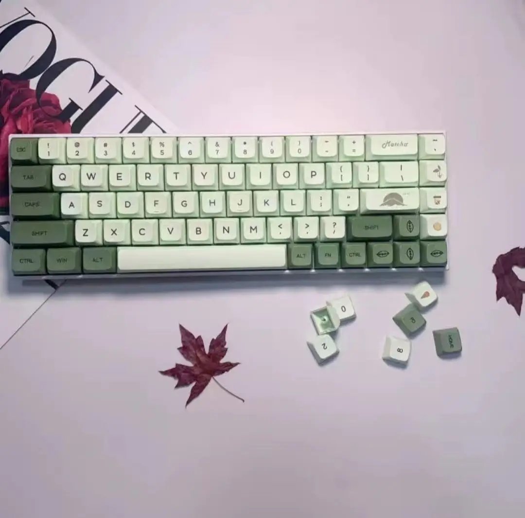 GMK+ Matcha Green XDA Custom Keycap Set - Image 5
