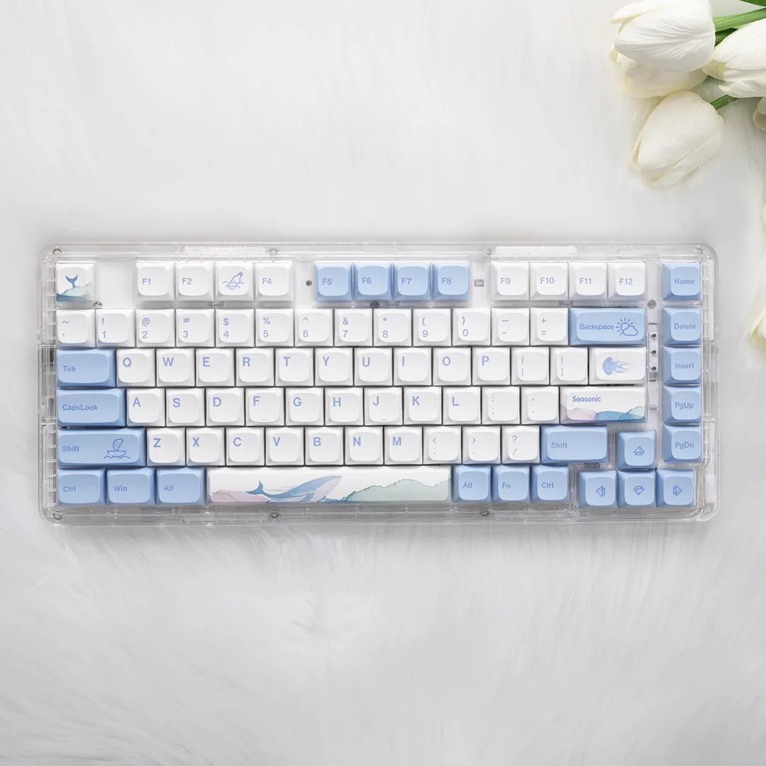 GMK+ OceanWhale XDA Custom Keycap Set
