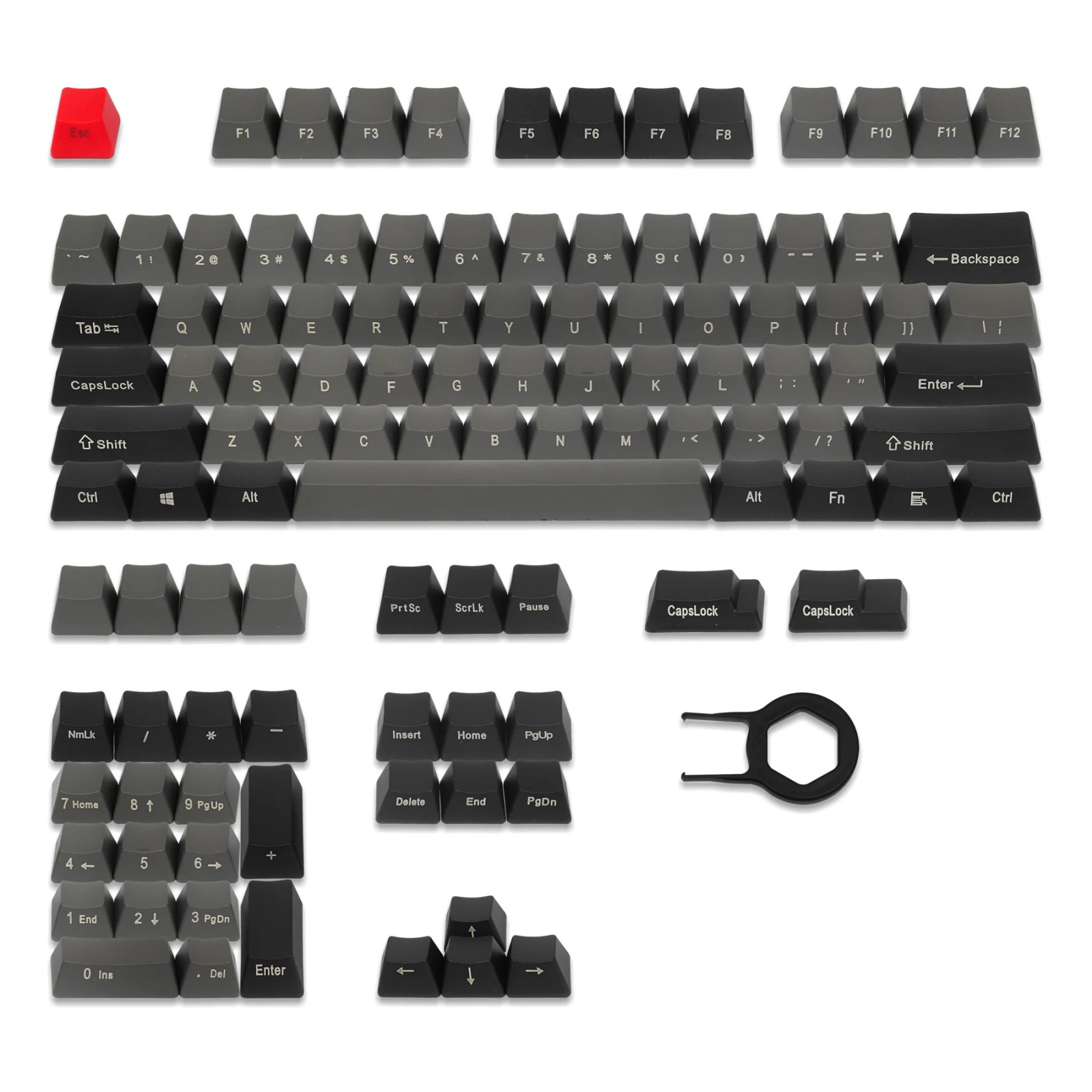 GMK+ SmoothBlack OEM Custom Keycap Set - Image 5