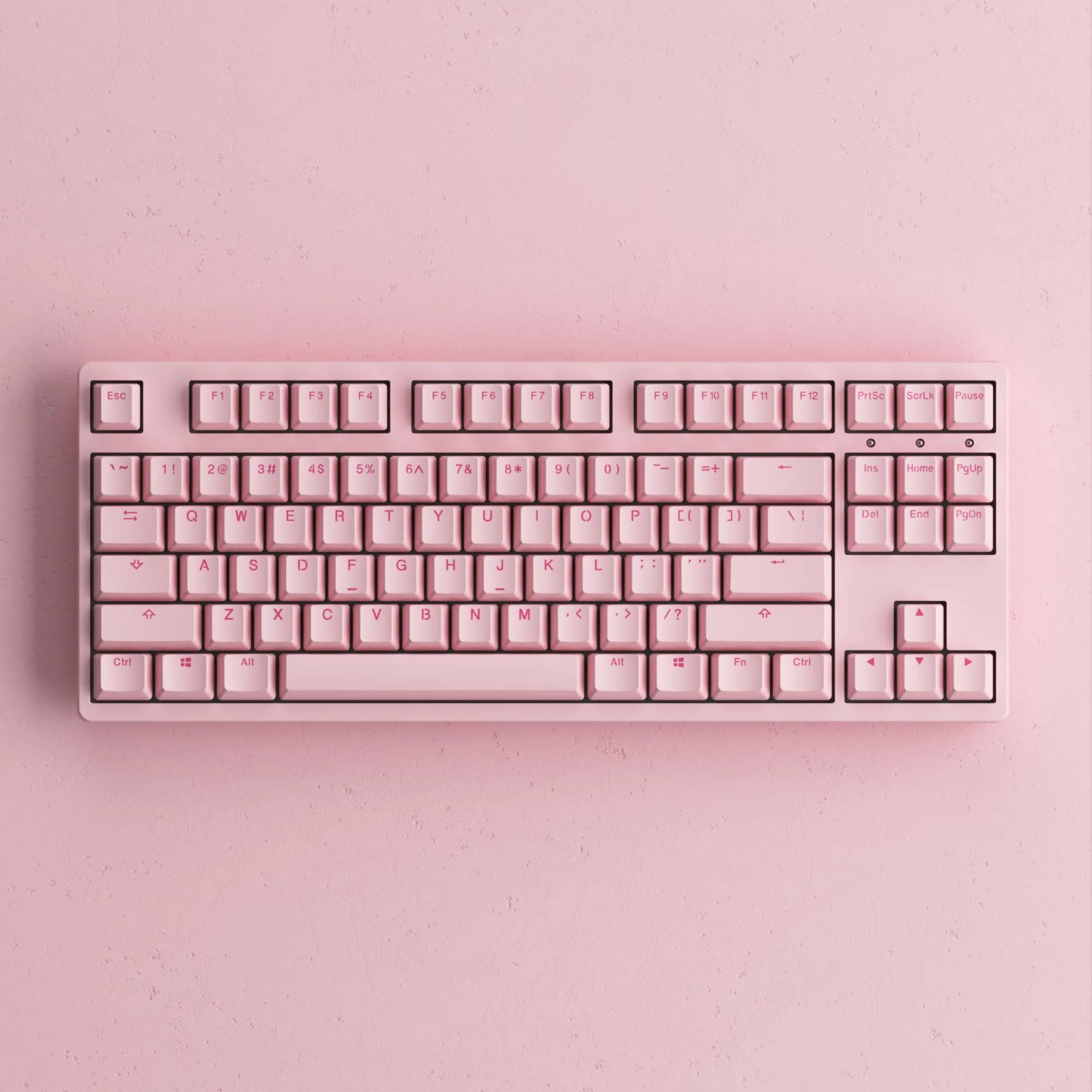 GMK+ Akko Pink OEM Custom Keycap Set