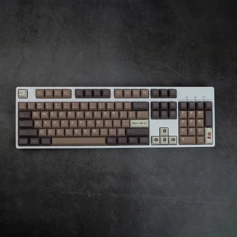 GMK+ Small Bear KCA Custom Keycap Set