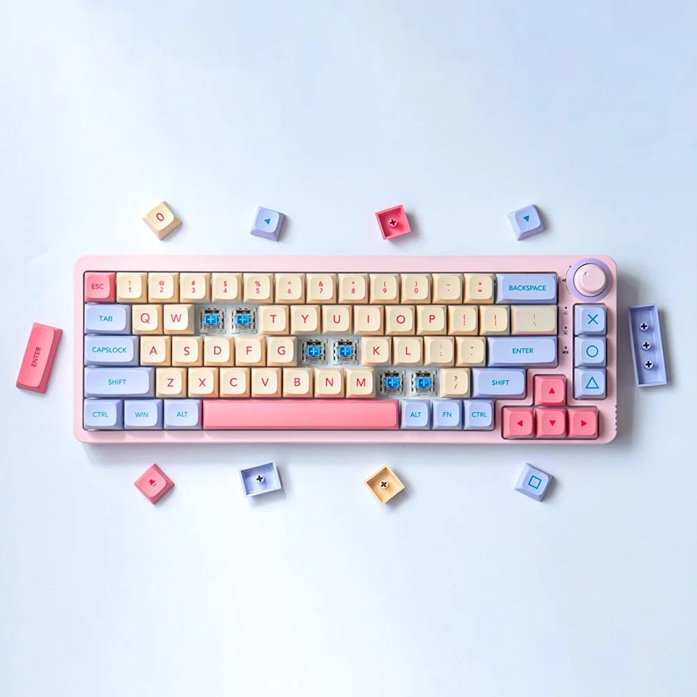 GMK+ Marshmallow XDA Custom Keycap Set