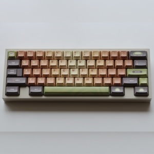 GMK+ Matcha Coffee KCA Custom Keycap Set