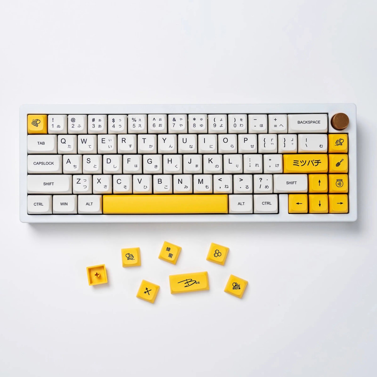 GMK+ Milk & Honey XDA Custom Keycap Set