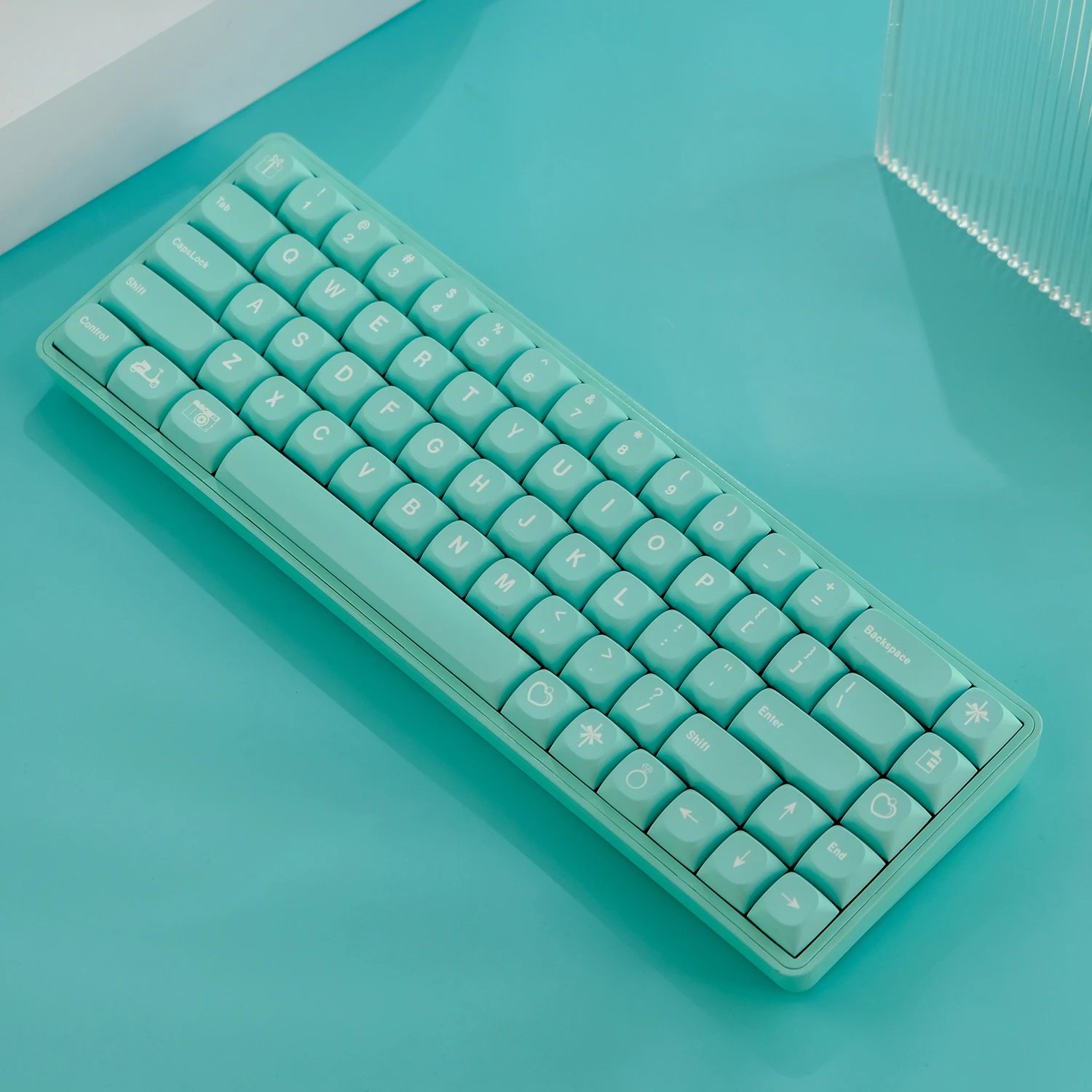 GMK+ Turquoise MA Custom Keycap Set - Image 4