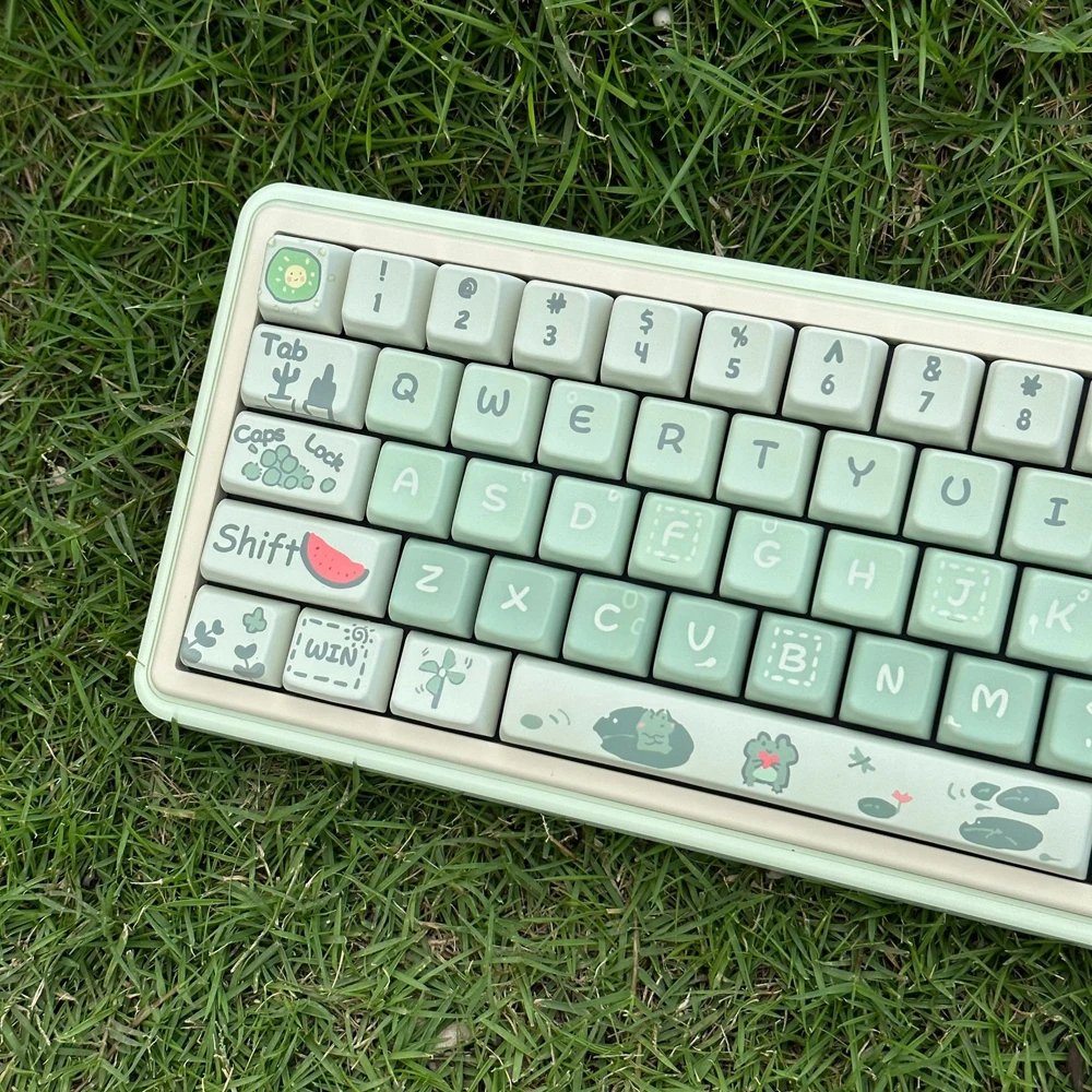 GMK+ Kawaii Avocado MDA Custom Keycap Set - Image 2