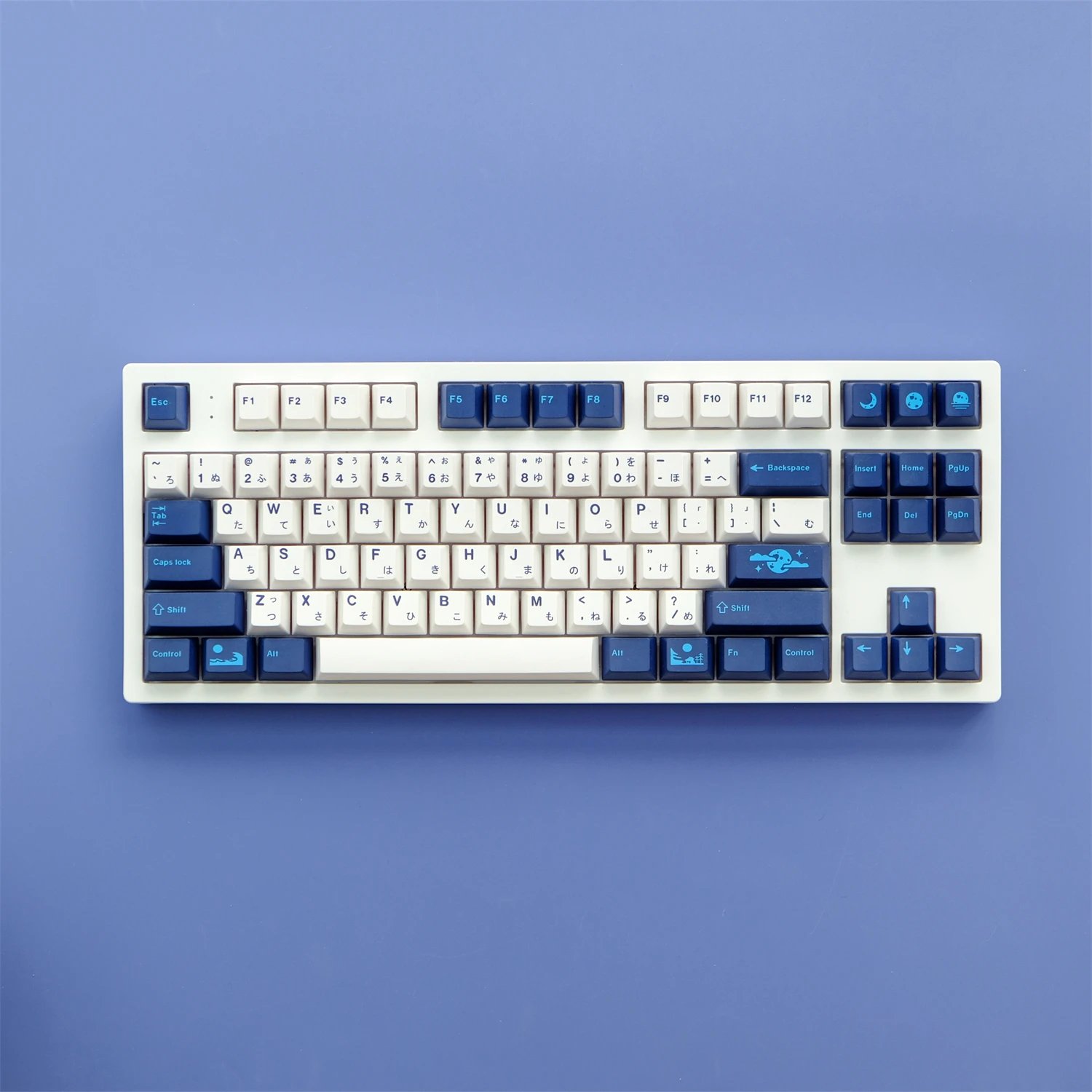 GMK+ Blue Moon Cherry Custom Keycap Set