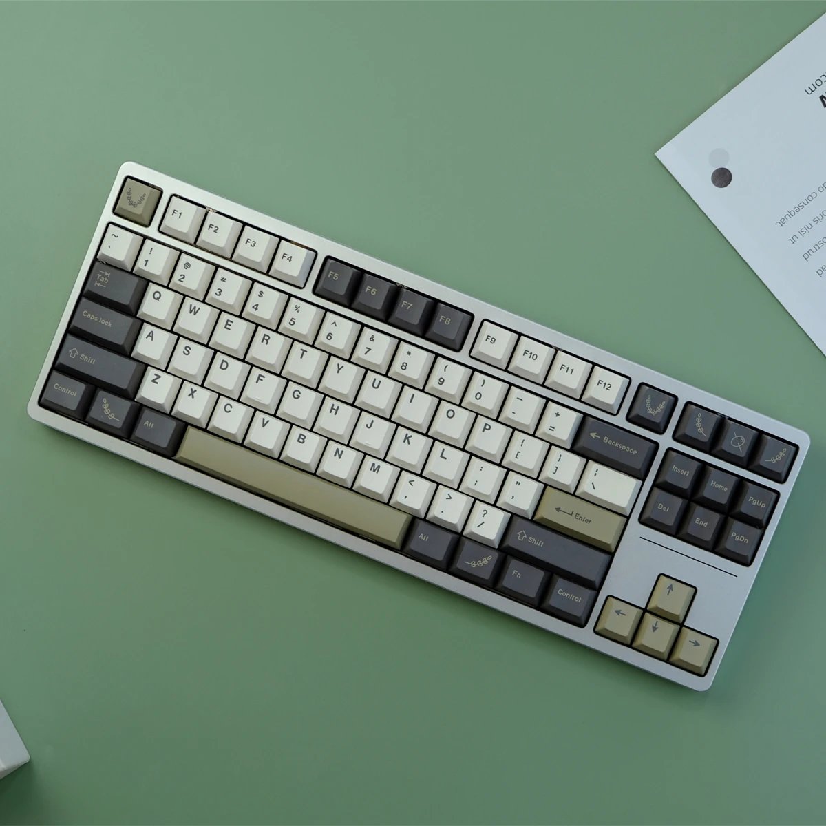 GMK+ Olive Cherry Custom Keycap Set - Image 2