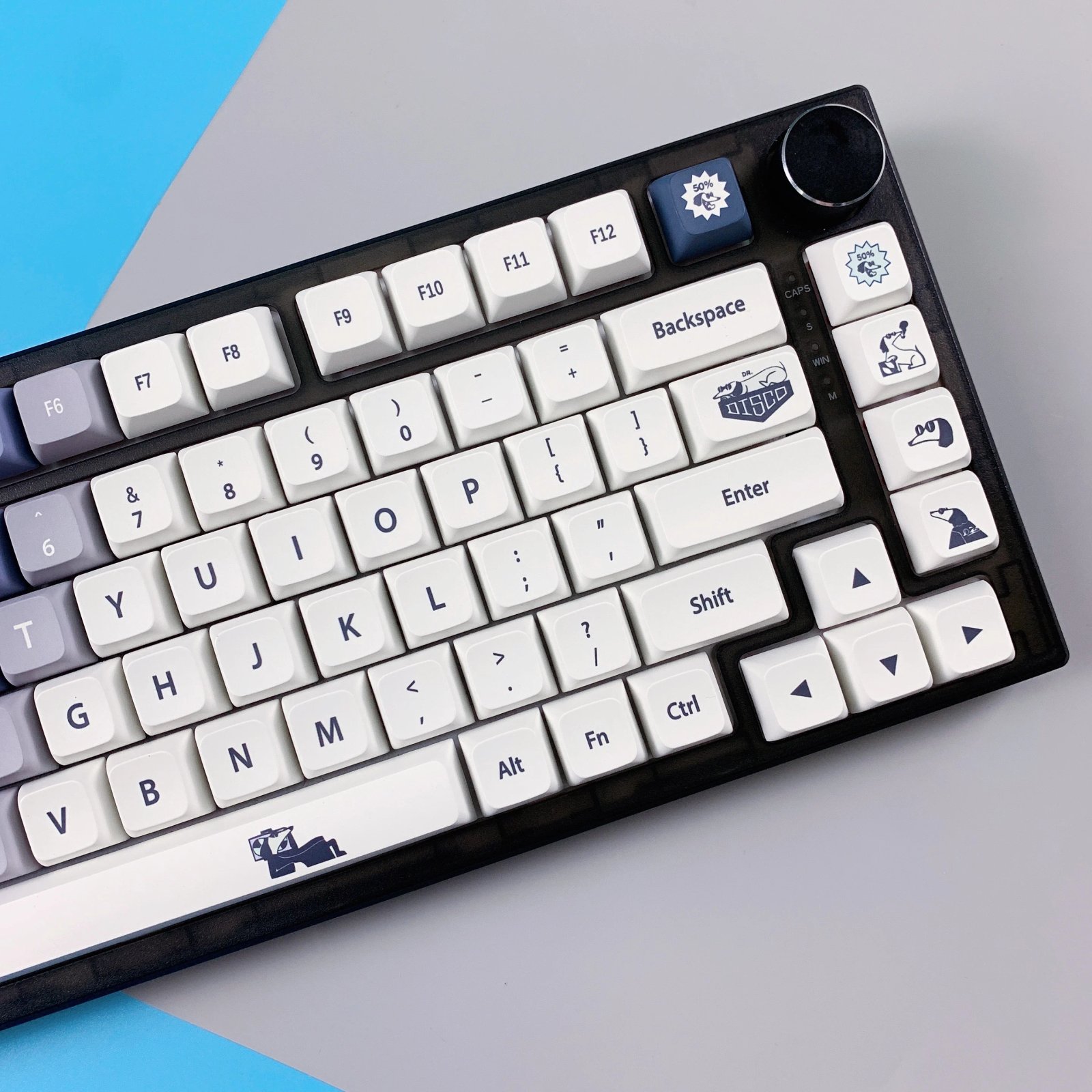 Introducing the GMK+ Alien Dog XDA Custom Keycap Set, a stellar fusion of style and functionality that will elevate your keyboard aesthetics!