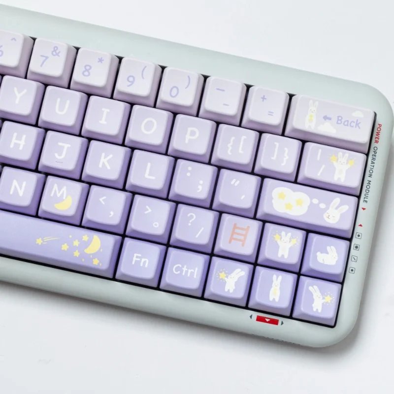 GMK+ Star Bunny Cherry Custom Keycap Set - Image 5