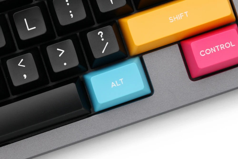 GMK+ Black WOB SA Custom Keycap Set