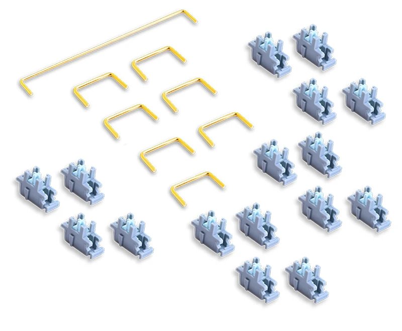 GMK+ Blue Cherry PCB Stabilizers