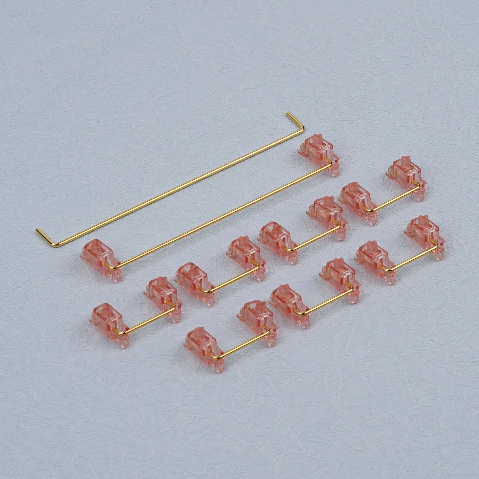 GMK+ Golden Pink Switch Stabilizers