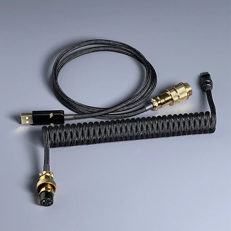 GMK+ Black USB - Type C Keyboard Cable