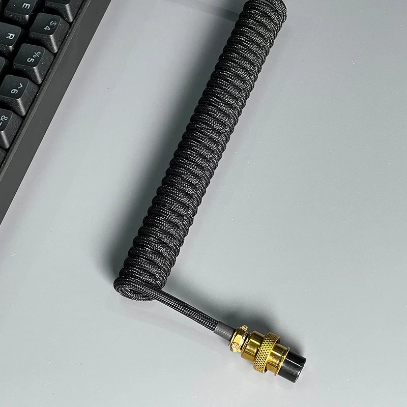 GMK+ Black USB - Type C Keyboard Cable