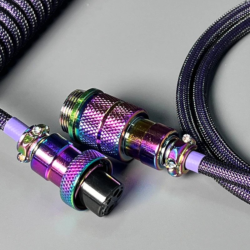 GMK+ Rainbow Metallic USB - Type C Cable