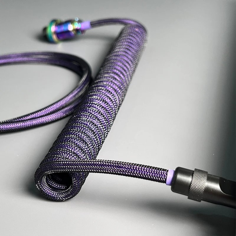 GMK+ Rainbow Metallic USB - Type C Cable